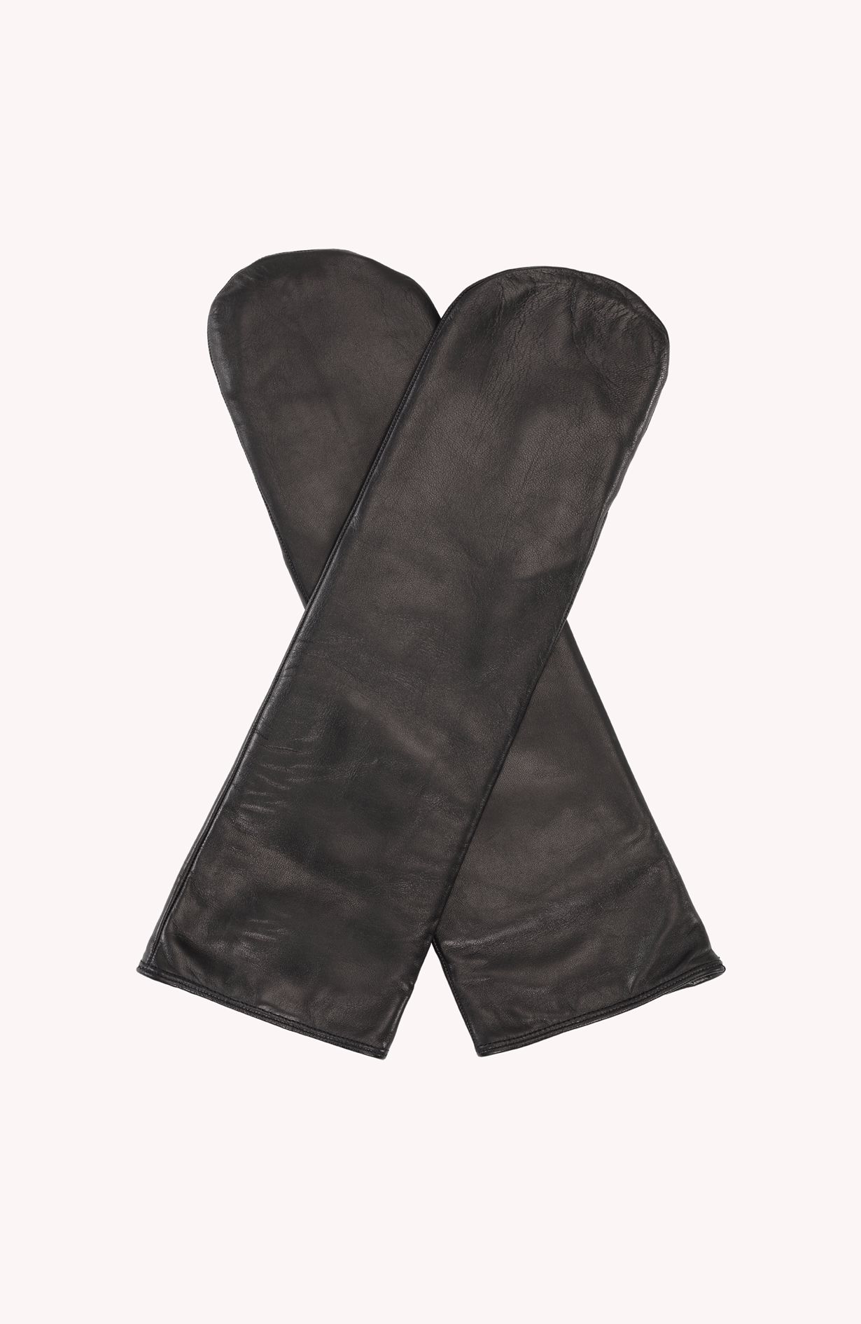 Iblamelulu mittens leather black